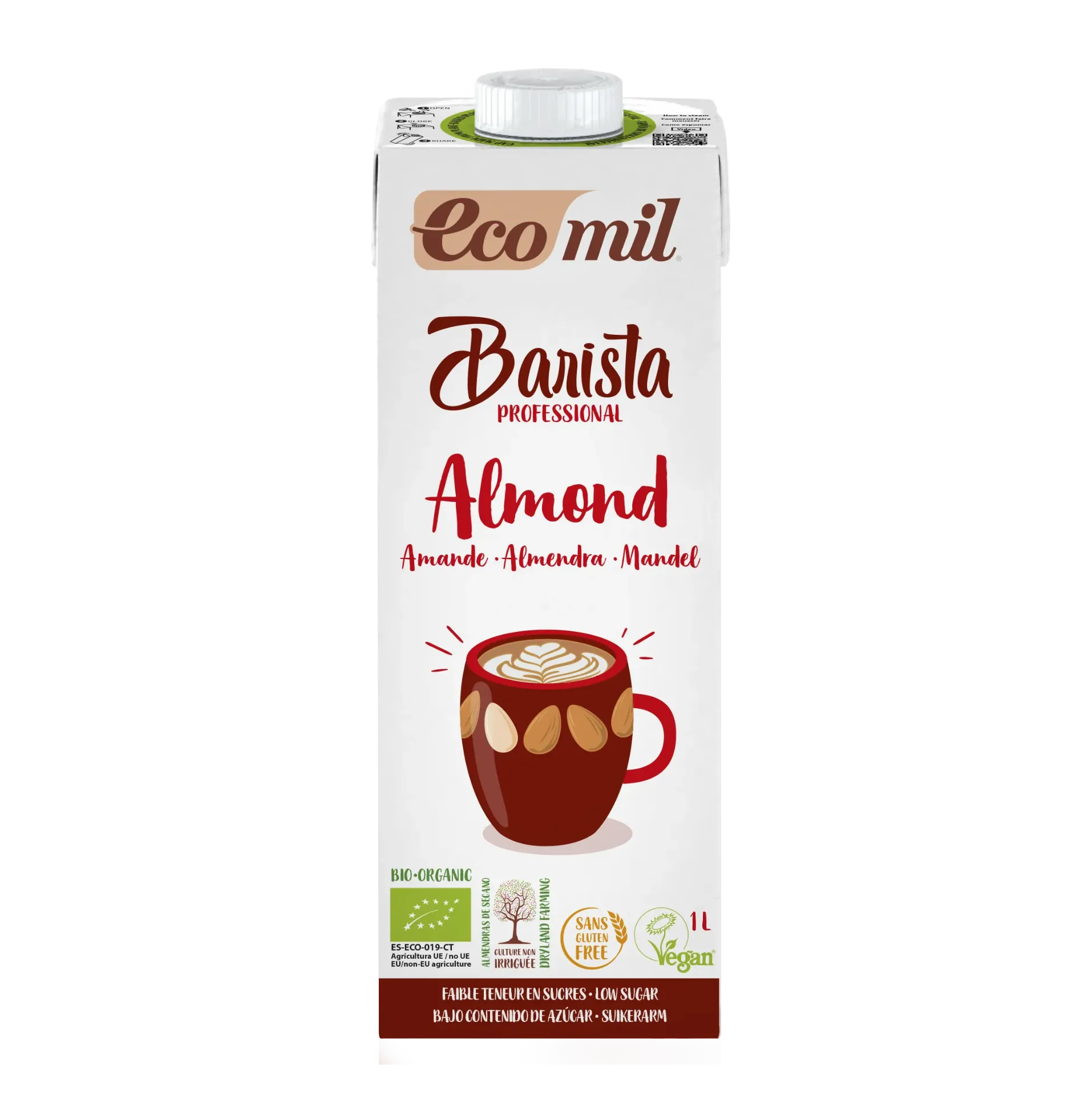 Bebida Almond low sugars 1 L Barista