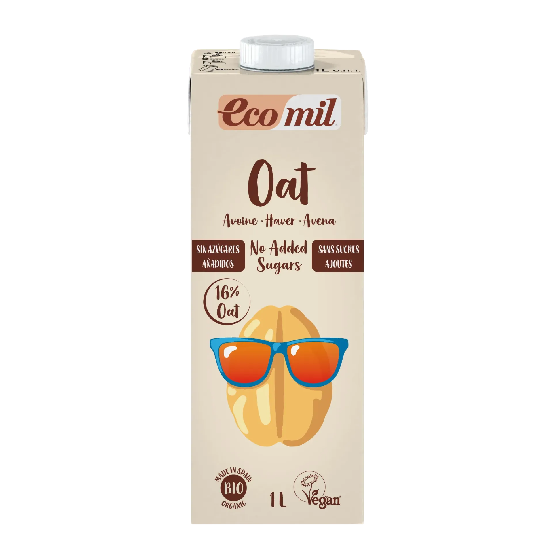 Bebida Oat drink no added sugars 1lt