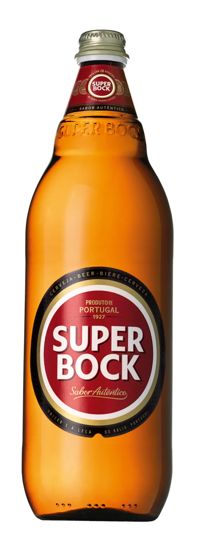 Cerveza Super Bock Botella 1L