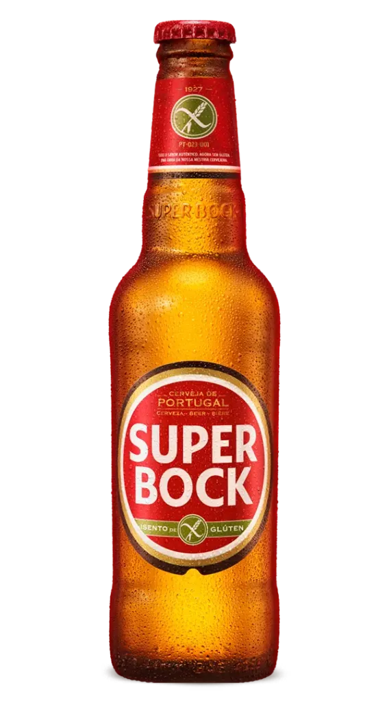Cerveza Super Bock sin gluten bot 330cc