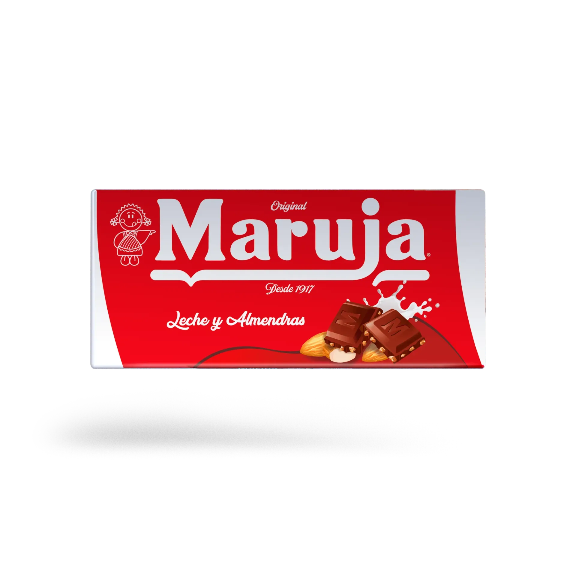 Chocolate Maruja leche y almendras 100gr