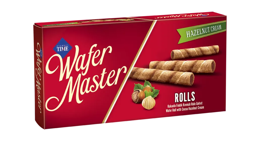 Cizmeci Wafer Master Barquillos Avellanas 65gr