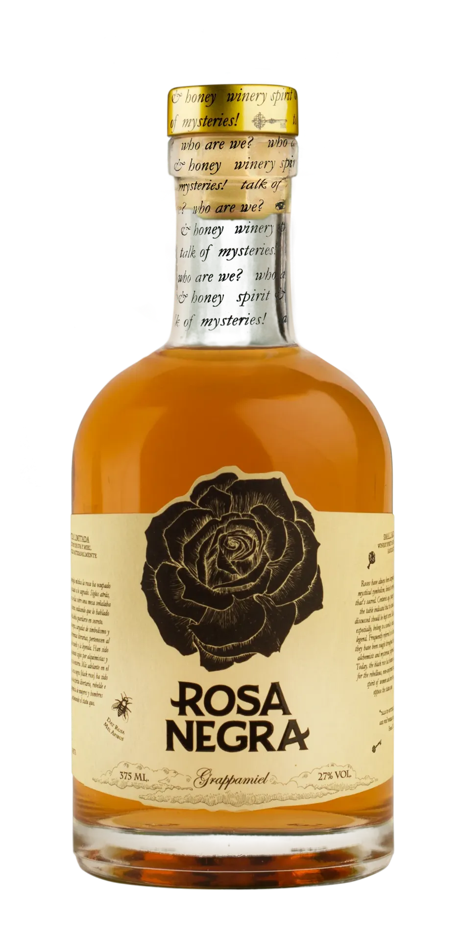 Grappamiel Rosa Negra Bot. 375cc