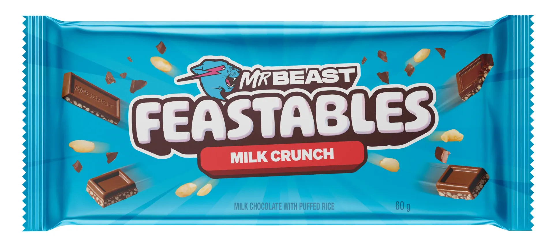 Milk Chocolate Crunch Feastables 60g