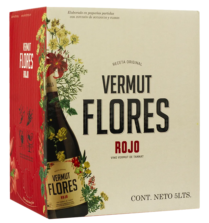 Vermut Flores Rojo Bag in Box 5 L