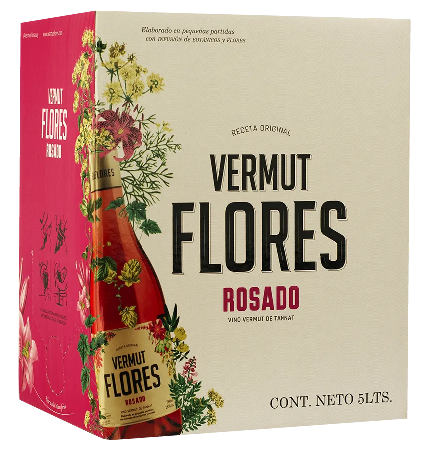 Vermut Flores Rosado Bag in Box 5 L