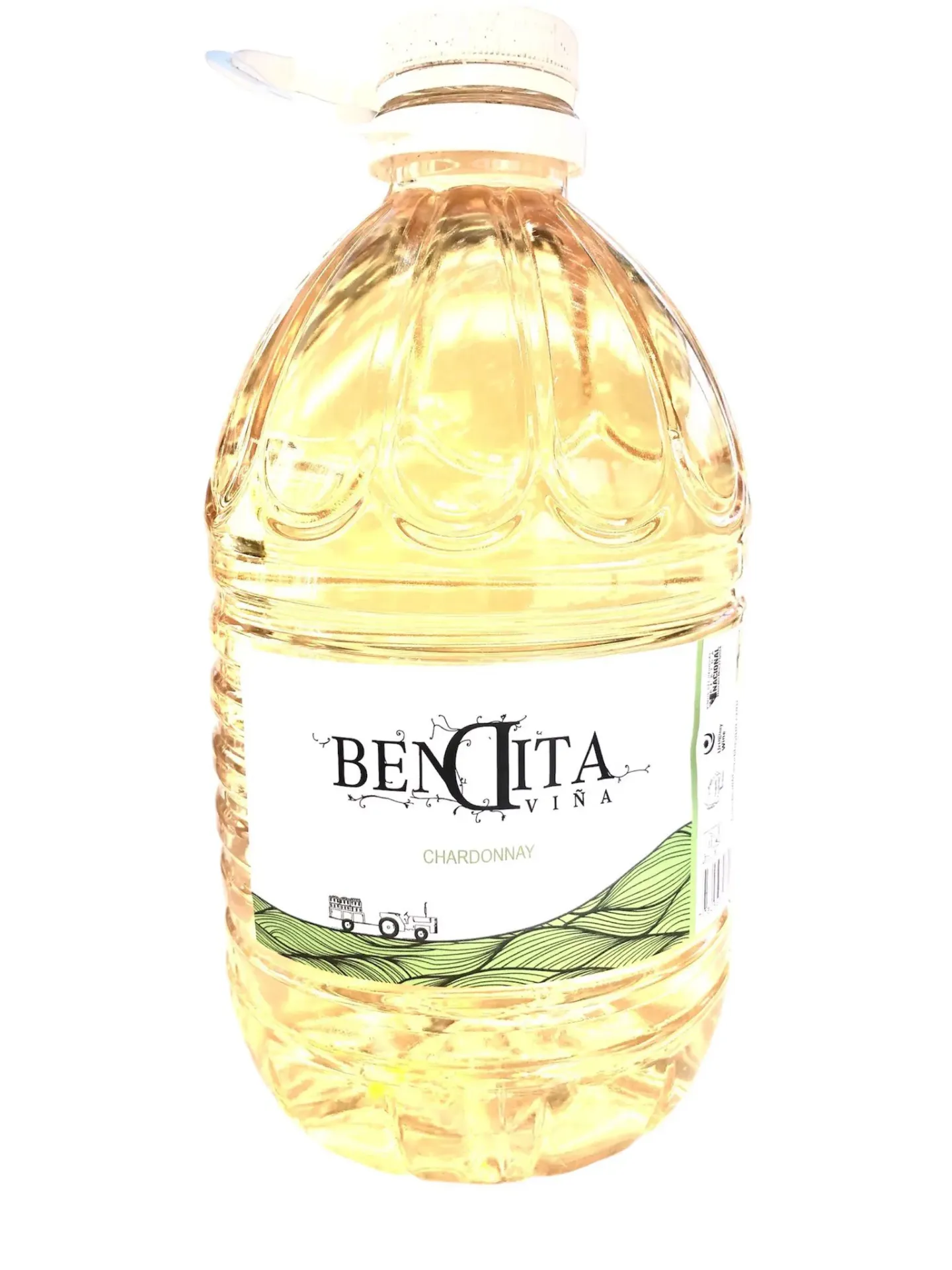 Vino blanco Bendita Viña Chardonnay bidon 3 lts