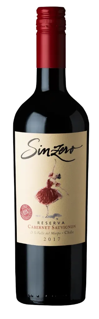 Vino Cabernet Sauvignon Sin Alcohol Sinzero 750cc