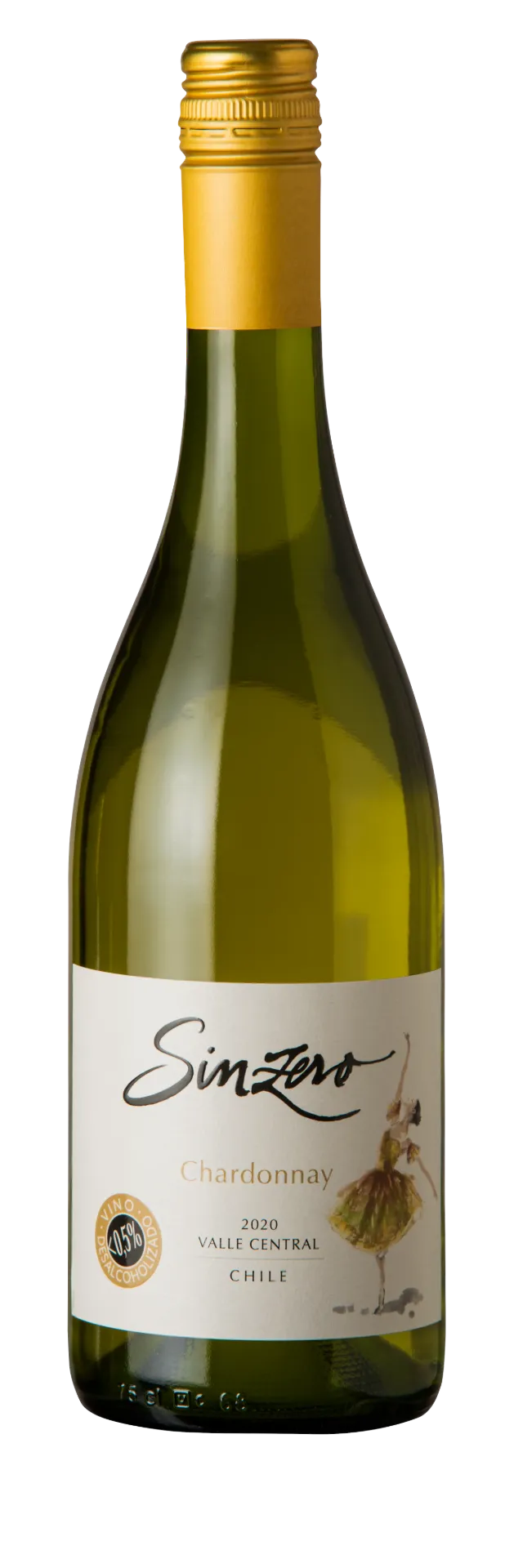 Vino Chardonnay Sin Alcohol Sinzero 750cc