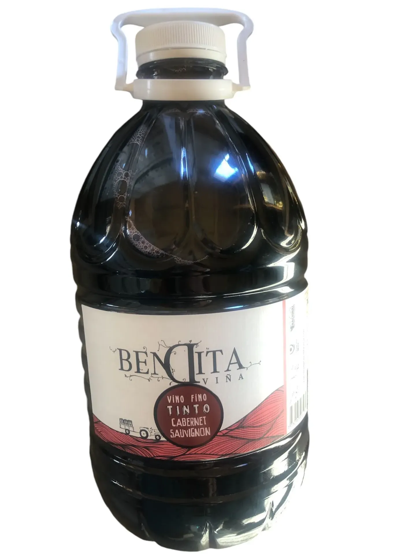 Vino Tinto Bendita Viña Cabernet Sauvignon bidon 3 lts